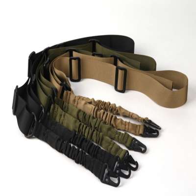 Hunting Camping Outdoors Tactical Snap Hook Rifle Shot Gun Sling With Nylon Band