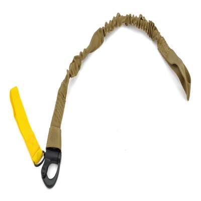 Tactical Pistol Secure Spring Lanyard Sling Consists With Lacing Hook