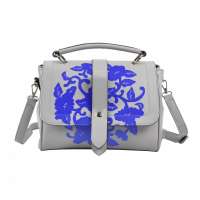 Custom Blue-and-white pattern bags Luxury women handbags ladies shoulder bag